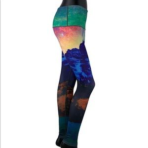 Brand new and never worn yoga pants/ leggings. Made from recycled bottles. Small